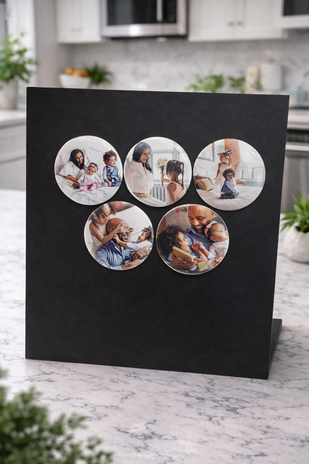 Our Dotties - 2.25" Custom Photo Magnets (Round)