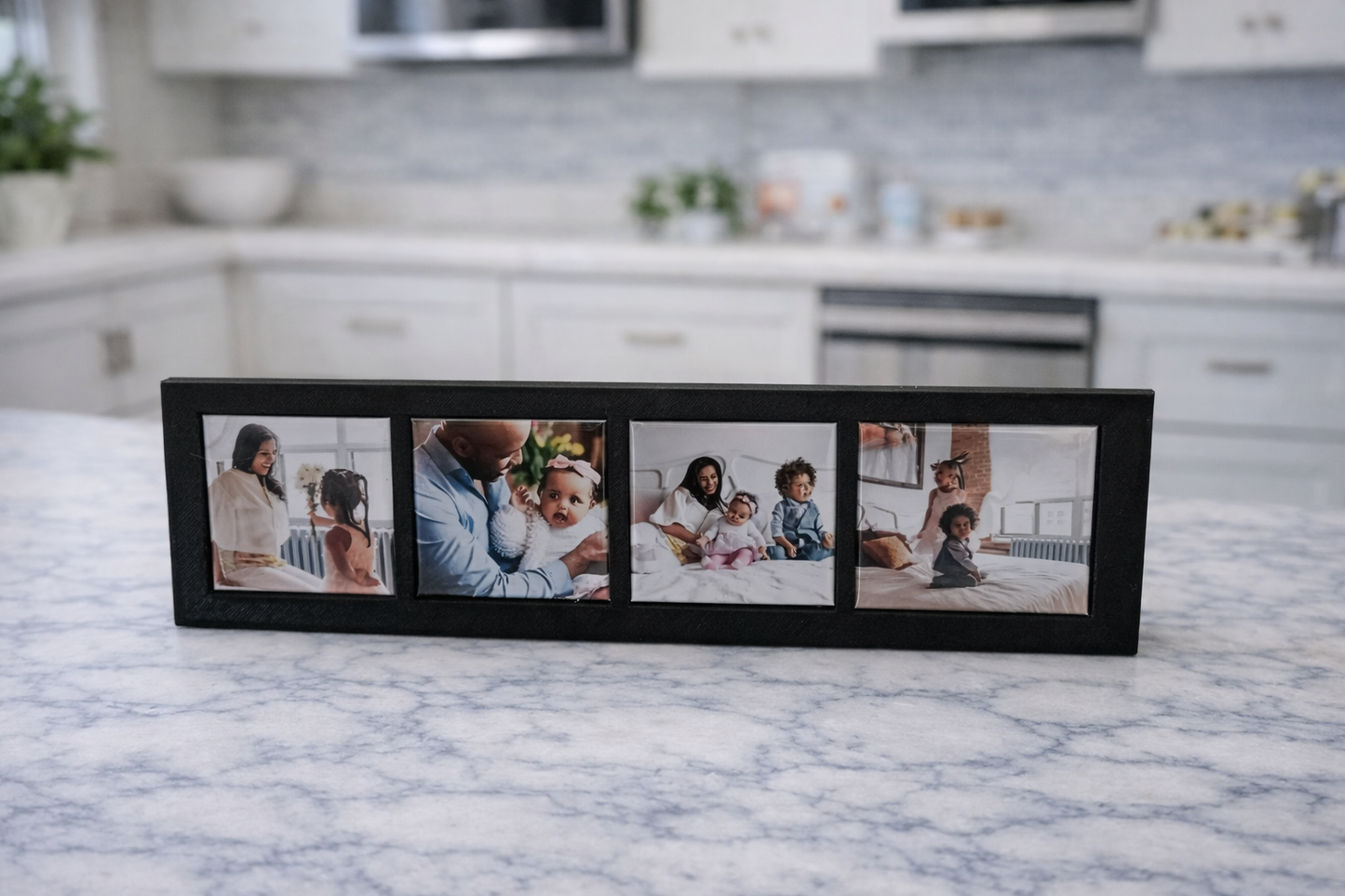 Black or White Unstacked "Cutties" Picture Frame